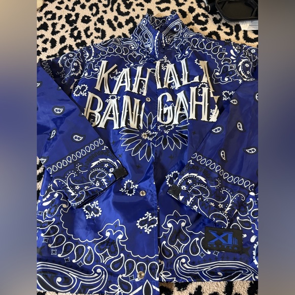 Blue Patterned Jacket - Picture 2 of 2